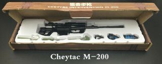 1:6 Scale Battle Gun Wwii Weapon Model Cheytac Intervention M - 200