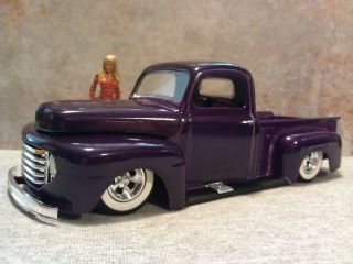 Adult Built 1/25 Scale Ford Custom Pickup.