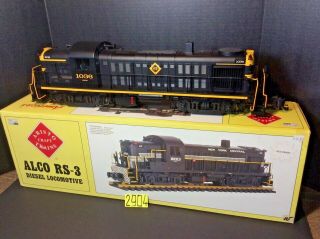 Aristo - Craft G Scale Alco - Rs - 3 Diesel Loco Erie Rr 1036 W/instruction In Ob