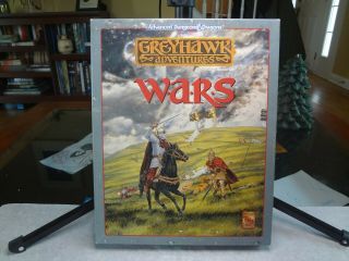 1991 Tsr Ad&d Greyhawk Adventures Wars Boxed Set 1068 Complete Unpunched Nm,  /mt