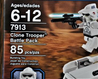 LEGO Star Wars 7913 - Clone Trooper Battle Pack - / Box - Retired 2