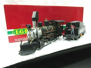 Lgb Colorado&southern 2 - 6 - 0 Mogul Steam Locomotive&tender W/sound 23192 G Scale