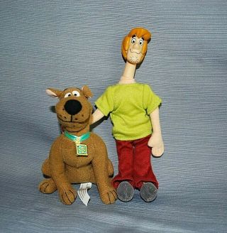 Shaggy Doll Plush Vinyl Head & Scooby - Doo Stuffed Toy Cartoon Network