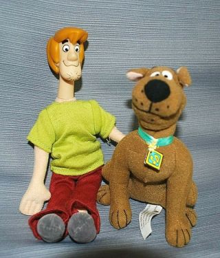Shaggy Doll Plush Vinyl Head & Scooby - Doo Stuffed Toy Cartoon Network 2