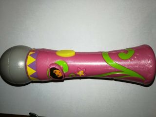 Mattel Dora the Explorer Songs & Tunes Microphone Musical Toy and nick Jr.  Dvd 2