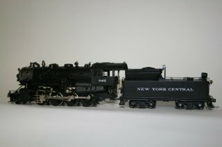 Ho Brass Alco Models York Central G46h 2 - 8 - 0.  Custom Paint