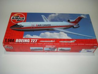Airfix 1:144 Boeing 727 Air Canada / Alitalia Airliner Model Kit Postage