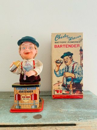 Vintage Charlie Weaver Bartender In The Box / / Best On Ebay