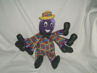 Wiggles Henry The Octopus Plush Talk And Sing 2013 Spin Master Multi - Color