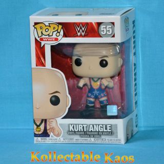 Wwe - Kurt Angle In Ring Gear Pop Vinyl Figure
