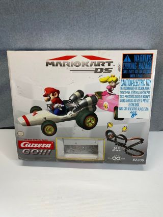 Carrera Go 1:43 Mario Kart Peach Ds Slot Car Set 62206 Complete