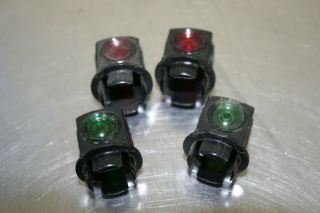 4 Replacement Light Covers For Lionel 6 - 65165 Remote Control Switch Turnout
