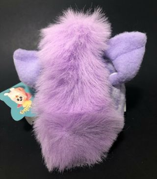 Furby Babies 1999 - - PURPLE WITH BROWN EYES - TIGER ELECTRONICS 3