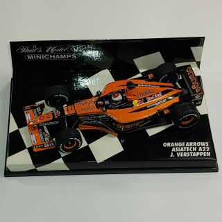 Minichamps 1/43 F1 Orange Arrows Asiatech A22 J.  Verstappen