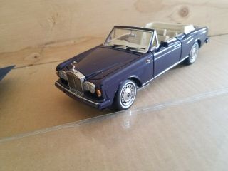 Franklin 1:24 1992 Rolls Royce Corniche Iv No Boxes Or Papers,
