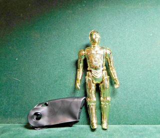 Vintage 1982 Star Wars C - 3po Removable Limbs Figure Complete Nm Hong Kong