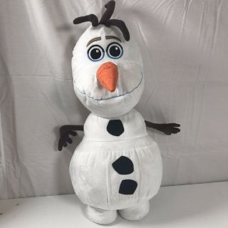 Disney Frozen Olaf Plush 22” Cuddle Pillow Stuffed Animal Kids Toy White Jumbo