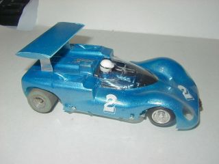 Lancer Chaparral 2e On Cox Iso Chassis Slot Car