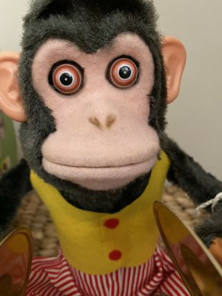 Daishin Japan Battery Operated Toy Story Monkey Musical Jolly Chimp & Box 3
