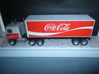 Nylint,  Coca - Cola Tractor Trailer,  21 " Long,  Look