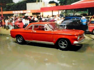 1962 Chevy Corvair Monza Spyder Turbo 1/64 Scale Limited Edition Diecast Model