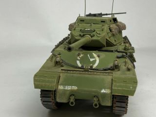WW2 US M10 Tank Destroyer,  1/35,  built & finished for display,  fine,  airbrushed. 2