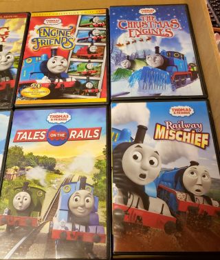 8 Thomas the Train Trackmaster DVDs King of the Railway Movie Shorts 3