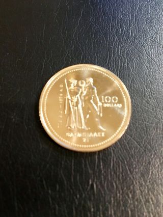 Canada $100 Dollars Gold Coin Bu Uncirculated,  Montreal Olympics 1976