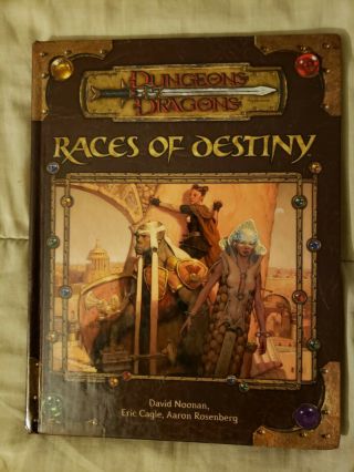 8 Dungeons & Dragons 3.  5 Hardcovers.  Includes Unearthed Arcana,  Races of Destiny 3