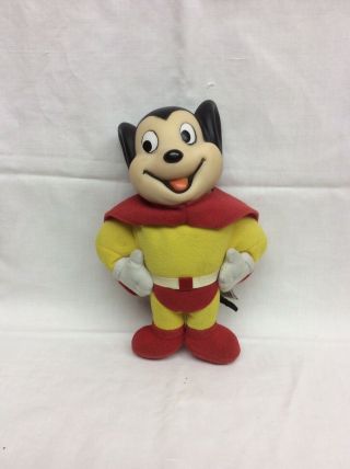 Vintage Mighty Mouse 1988 Plush Toy Hamilton Gifts