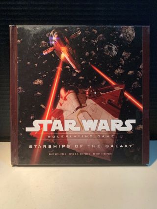 Wotc Star Wars Saga Starships Of The Galaxy Role Playing Game Book
