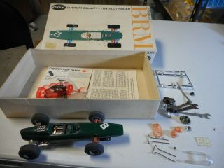 Vintage Cox Brm Formula 1 1/24th Slot Car W/box