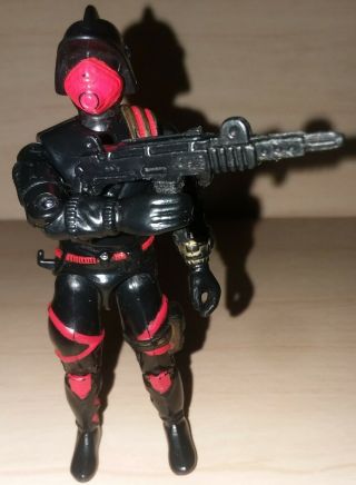 G.  I.  Joe Iron Grenadiers V1 3 3/4 " Figure With Submachine Gun 1988 Version One