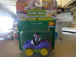 Sesame Street Fisher Price Die Cast Counts Mobile