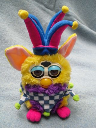 6 " Jester Furby Target Special Tag Dated 1999