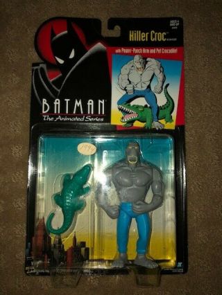 Batman The Animated Series; Killer Croc,  Kenner,  Vintage 1994,  Nip