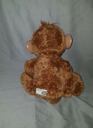 Hasbro Fur Real Friend 2012 Cuddles Giggly Monkey Battery Operated 2