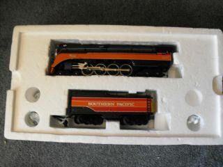Mth 30 - 1285 - 1 Southern Pacific Steam Loco Gs - 4 Railking.  4447 And 5 Cars