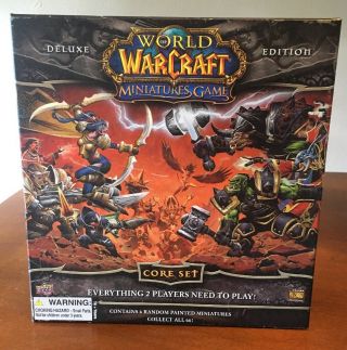 World Of Warcraft Miniatures Game Deluxe Edition 2008 Blizzard Core Set