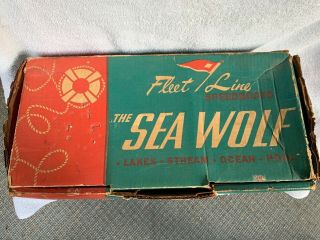 Vintage Fleet Line “the Sea Wolf” Toy Speed Boat 300