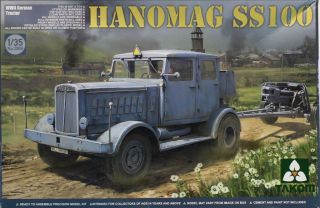 Takom 1:35 Hanomag Ss100 Wwii German Tractor - Plastic Model Kit 2068u