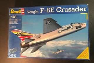 Revell 1:48 Vought F - 8e Crusader 04547 No Decals Open Box Parts