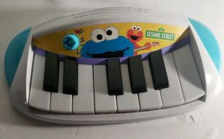 Lets Rock Elmo Sesame Street Piano Keyboard Musical Toy Hasbro Cookie Monster