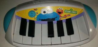 Lets Rock Elmo Sesame Street Piano Keyboard Musical Toy Hasbro Cookie Monster 2