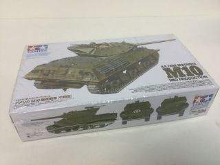 Tamiya 35350 M10 Tank Destroyer Mid Production & Crew 1/35 Scale Model Kit