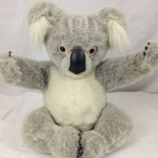 Tiger Electronics Realistic Fur Real Pets Luv Cubs Koala Bear Plush