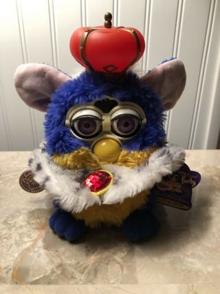 Vintage 1998 Tiger Electronics Furby Special Limited Edition Your Royal Majesty