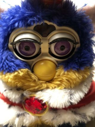 Vintage 1998 Tiger Electronics Furby Special Limited Edition Your Royal Majesty 2