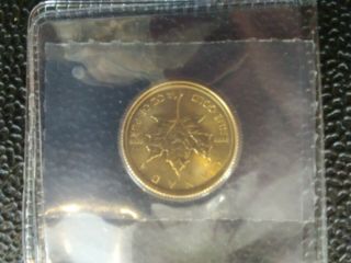 Canada Gold Maple Leaf - 1/4 oz - $10 - BU - - 1 Day - 2