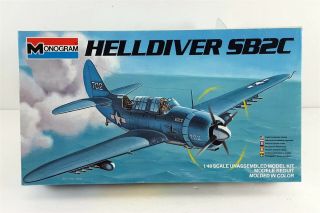 Monogram 6831 Helldiver Sb2c 1:48 Model Airplane Kit